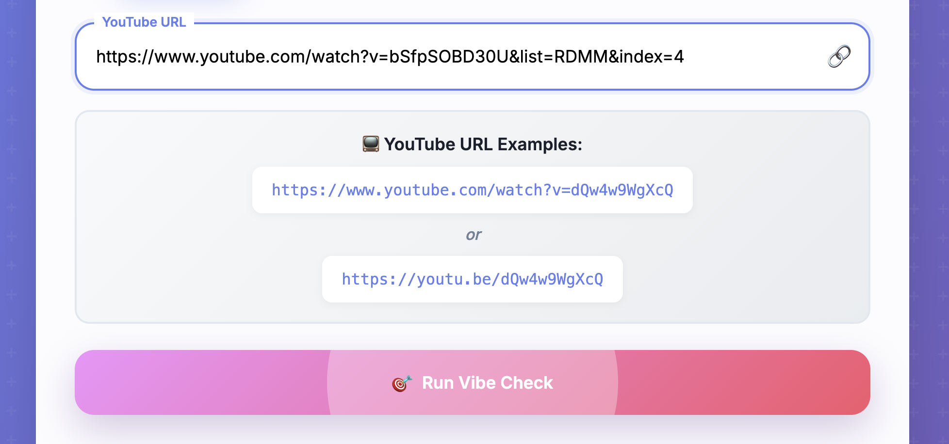 VibeCheckAI Search